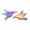 Ion Plating(IP) 201 Stainless Steel Pendants LS-X-STAS-R114-027-2