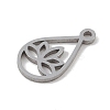 Non-Tarnish 304 Stainless Steel Charms LS-STAS-B062-04P-2