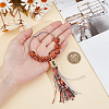 Imitation Leather Tassel Pendant Decorations AJEW-WH20011-20C-3