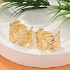 Brass Cuff Rings for Women RJEW-B119-10G-3