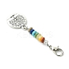 Alloy Tree of Life Pendant Decorations HJEW-JM01383-01-3