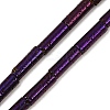 Electroplated Natural Lava Rock Beads Strands G-K388-03A-10-3