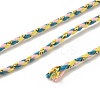 4-Ply Polycotton Cord with Metallic Thread OCOR-Z003-C22-3
