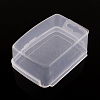 Rectangle Plastic Bead Storage Containers X-CON-Q023-26-3