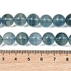 Natural Blue Fluorite Beads Strands GG-CBAF158-10mm-4