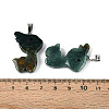 Natural Indian Agate Pendants G-T144-11J-3