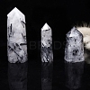 Point Tower Natural Tourmalinated Quartz Home Display Decoration PW-WG71006-02-2