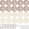 DIY Wooden Dangle Earring Making Kits DIY-FH0002-82-1