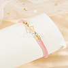 1Pc Adjustable Nylon Cord Slider Bracelets for Women BJEW-LP0001-32N-03-3
