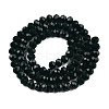 Opaque Solid Color Imitation Jade Glass Beads Strands EGLA-A044-P6mm-D12-3