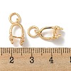 Brass Micro Pave Cubic Zirconia Ice Pick Pinch Bails KK-K378-07G-02-3