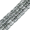 Transparent Crackle Glass Beads Strands GLAA-NH0001-04-A11-1
