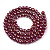 Electroplate Opaque Glass Beads Strands X-GLAA-T032-P4mm-AB05-3