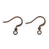 Brass French Earring Hooks LS-X-KK-Q369-RC-1