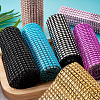 Plastic 24 Rows Rhinestone Mesh Wrap Roll AJEW-TA0001-09-18