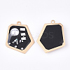 Epoxy Resin Pendants LS-RESI-S365-74A-2