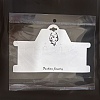 Woman Print Paper Necklace Display Cards CDIS-WH0026-07-2