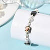 Paua Shell & Shell Pearl Beaded Bracelets for Women BJEW-JB14218-1