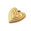 304 Stainless Steel Pendants STAS-Z157-12G-2