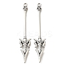 Tibetan Style Alloy Big Pendants FIND-G078-33B-AS-1