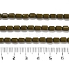 Opaque Glass Beads Strands GLAA-G112-04F-4