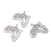 Tarnish Resistant 304 Stainless Steel Pendants STAS-P281-01P-1