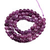Natural Quartz Beads Strands X-G-R479-6mm-04-3