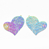 Ion Plating(IP) 201 Stainless Steel Filigree Pendants STAS-S108-76-2