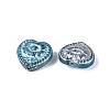 Baking Paint Transparent Glass Beads DGLA-N018-26B-3