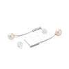 925 Sterling Silver Studs Earring EJEW-H002-06P-2