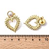 201 Stainless Steel ABS Plastic Pearl Stud Earrings EJEW-Z151-13G-02-5