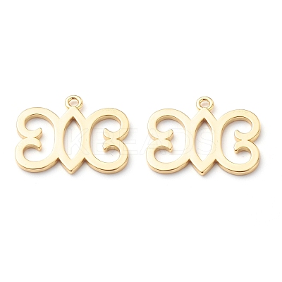 Brass Pendants KK-J278-09G-1