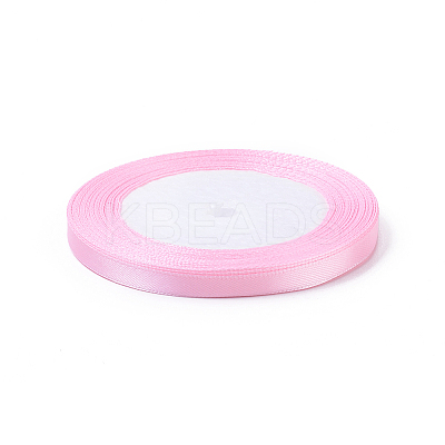 Breast Cancer Pink Awareness Ribbon Making Materials Satin Ribbon for Wedding Decoration X-RC6mmY004-1