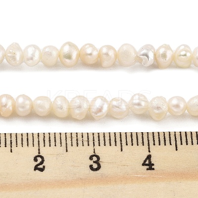 Natural Cultured Freshwater Pearl Beads Strands PEAR-C003-07A-1