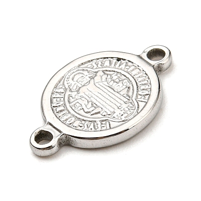 Tarnish Resistant Religion 304 Stainless Steel Connector Charms LS-STAS-L270-09P-1