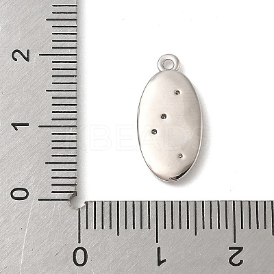 Brass Micro Pave Cubic Zirconia Pendants KK-H521-04B-P-1