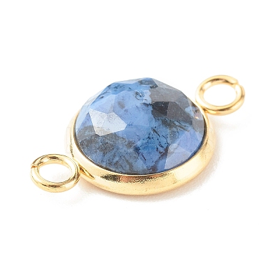 Natural Mixed Gemstone Links Connectors X-PALLOY-JF00755-1
