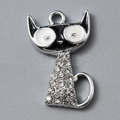 Alloy Enamel Pendants ENAM-WH0065-25P-03-1