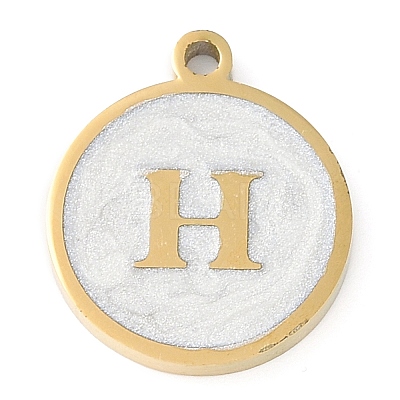 Ion Plating(IP) 201 Stainless Steel Pendants STAS-K288-02G-H-1
