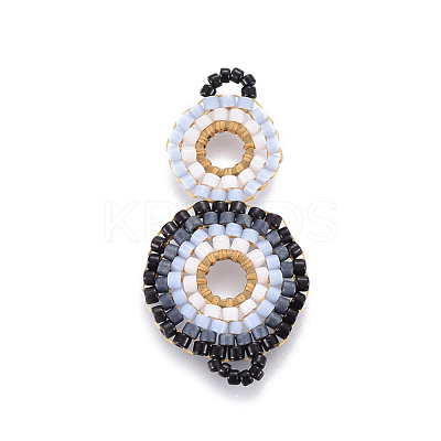 MIYUKI & TOHO Handmade Japanese Seed Beads Links SEED-A027-G03-1