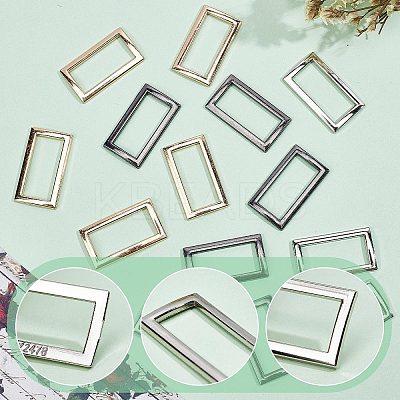 15Pcs 3 Colors Alloy Buckles DIY-GF0006-13B-1