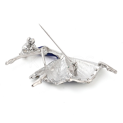 Zinc Alloy Crystal Rhinestone Brooches LS-JEWB-I031-08A-1