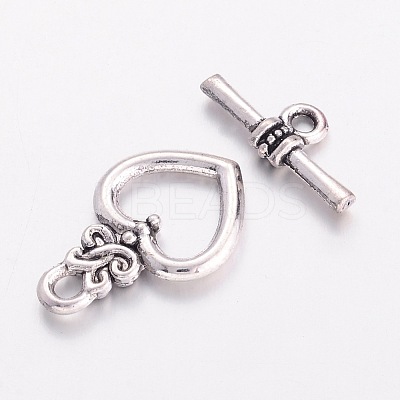 Alloy Toggle Clasps LS-X-EA9137Y-NF-1