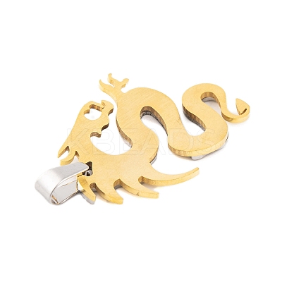 304 Stainless Steel Pendants STAS-K283-03G-1