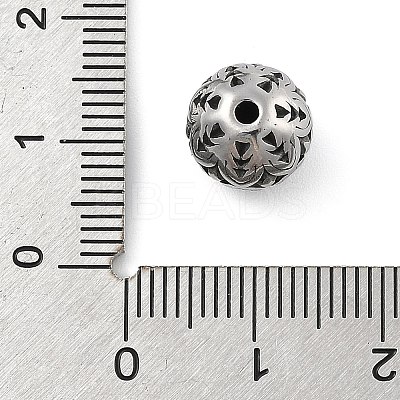 316 Surgical Stainless Steel Beads STAS-S173-03AS-1