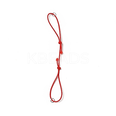 Adjustable Elastic Cord Bracelet Making AJEW-JB00008-03-1