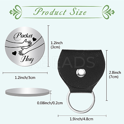 2Pcs 2 Style PU Leather Guitar Clip AJEW-CN0001-21I-1