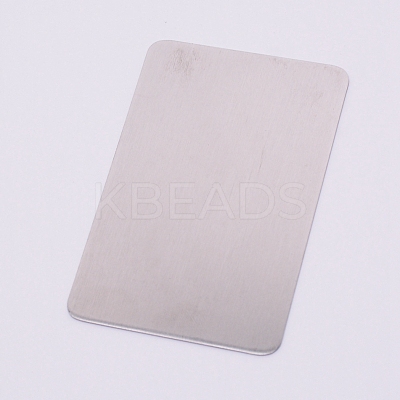 201 Stainless Steel Card DIY-WH0199-28A-1
