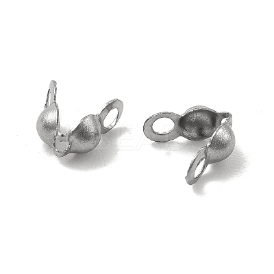 Non-Tarnish 304 Stainless Steel Bead Tips STAS-P319-33P-02-1