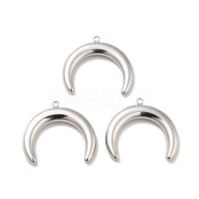 Non-Tarnish 304 Stainless Steel Pendants STAS-I197-018B-P-1